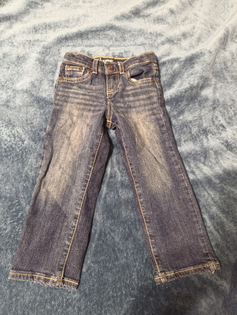 Jumping Beans Dark Blue Straight-Leg Toddler Jeans